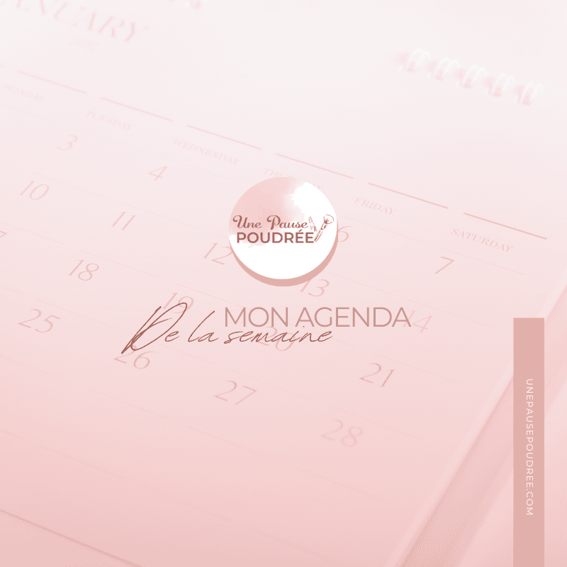 Mon AGENDA de la semaine à télécharger en haute qualité