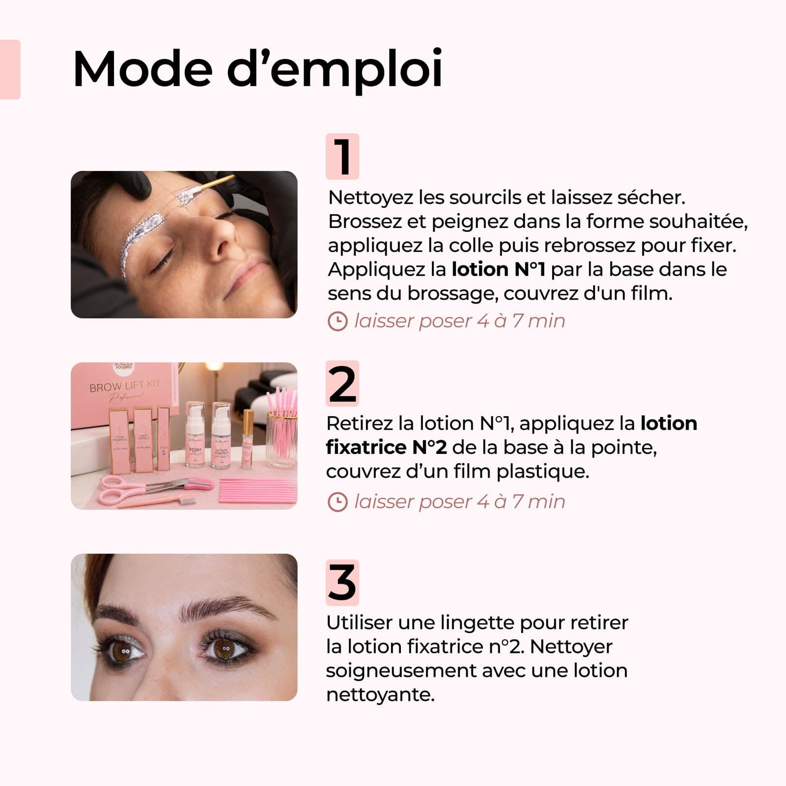 PRÉCOMMANDE KIT BROWLIFT