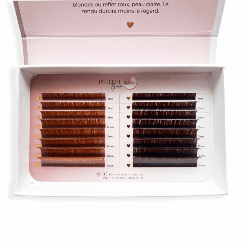 CILS MARRONS EN AUTOFLORAISON 0.07 C DU 7 AU 14MM